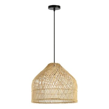 Пендел PELO 1xE27/40W/230V Ø 40 см ратан
