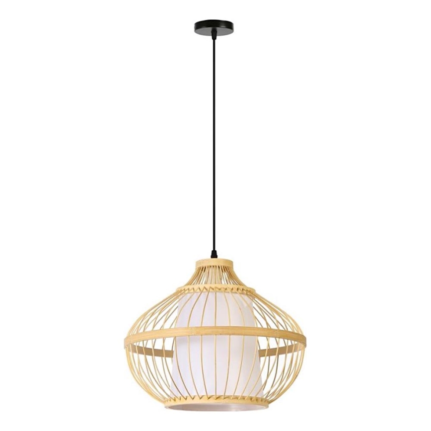 Пендел PINCHOS 1xE27/40W/230V Ø 40 см бамбук