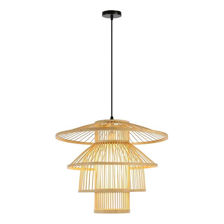 Пендел PINCHOS 1xE27/40W/230V Ø 50 см бамбук
