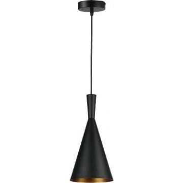Пендел PINIO 1xE27/60W/230V Ø 19 см черен