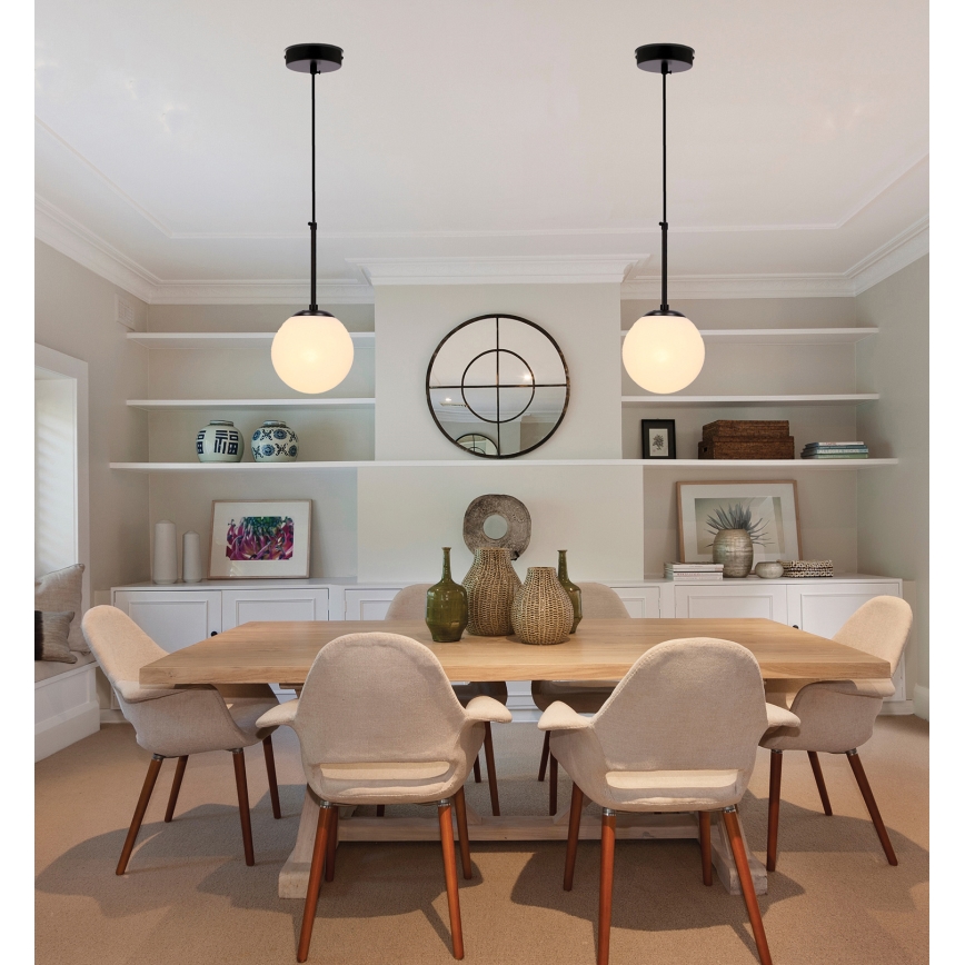 Пендел POMPEI 1xE27/40W/230V черен