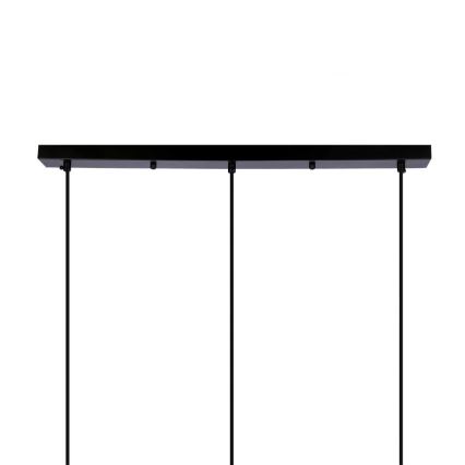 Пендел POMPEI 3xE27/40W/230V черен