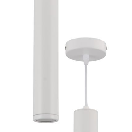 Пендел PORTER 1xGU10/8W/230V бял