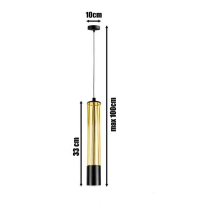 Пендел PRESCOT 1xGU10/40W/230V златист