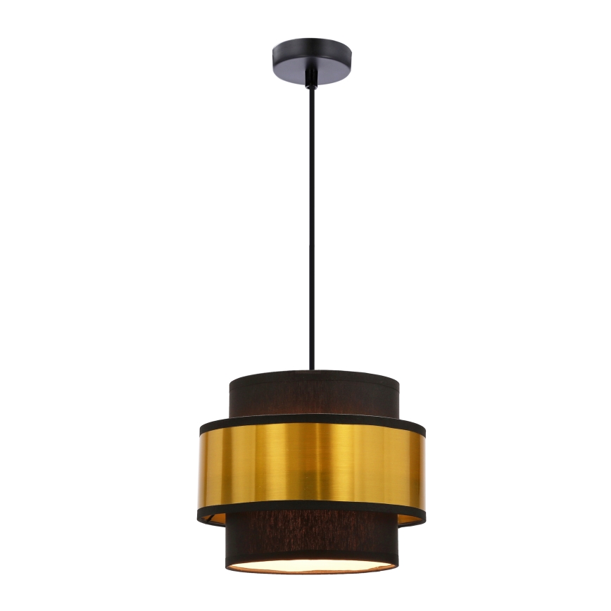 Пендел PRESTIGE 1xE27/40W/230V златист/черен