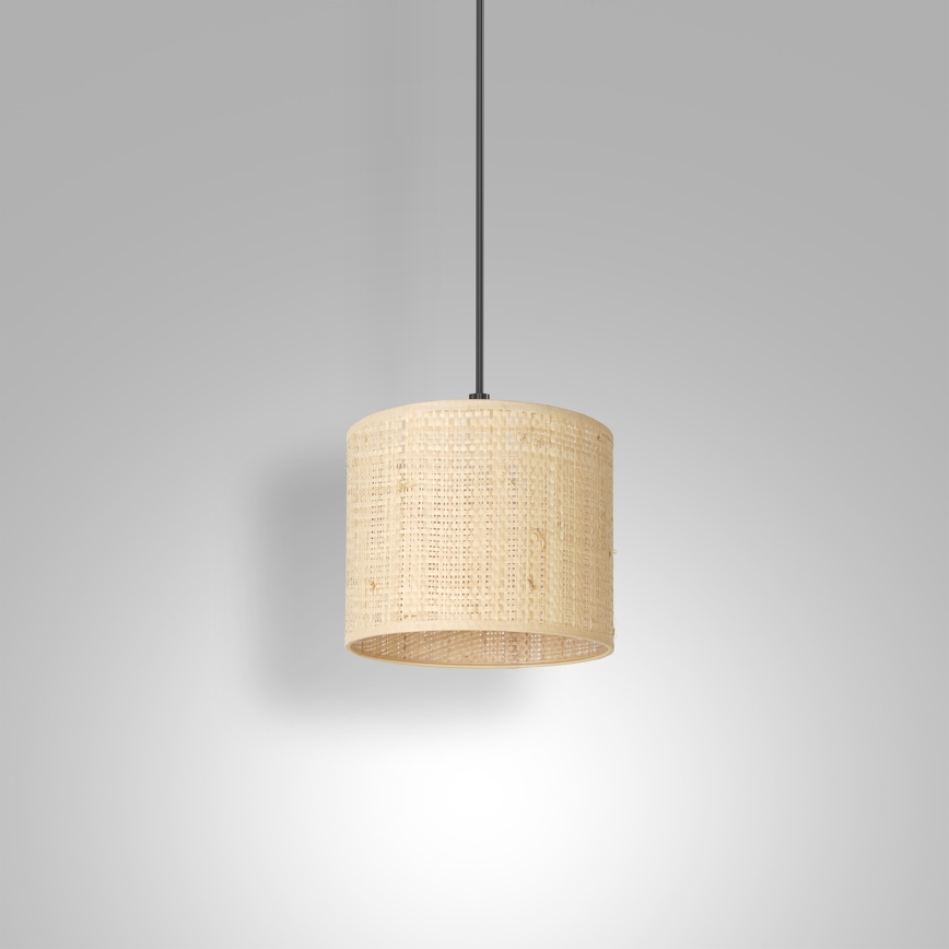 Пендел RATTAN 1xE27/60W/230V Ø 18 см ратанов