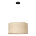 Пендел RATTAN 1xE27/60W/230V Ø 40 см ратанов
