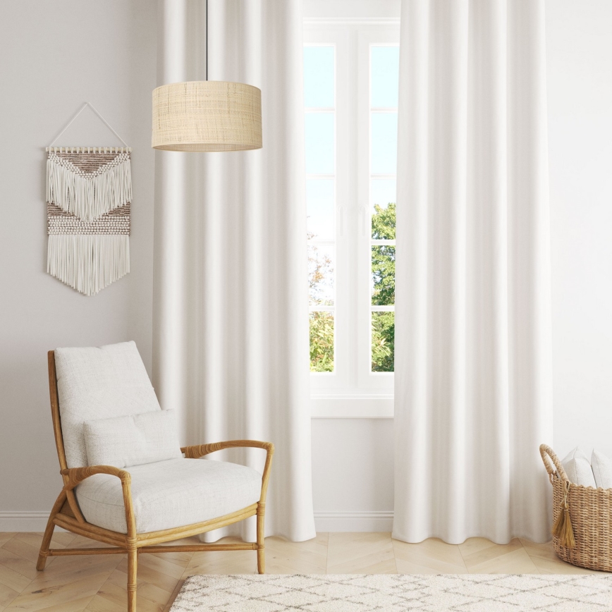 Пендел RATTAN 1xE27/60W/230V Ø 40 см ратанов