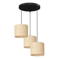Пендел RATTAN 3xE27/60W/230V ратанов