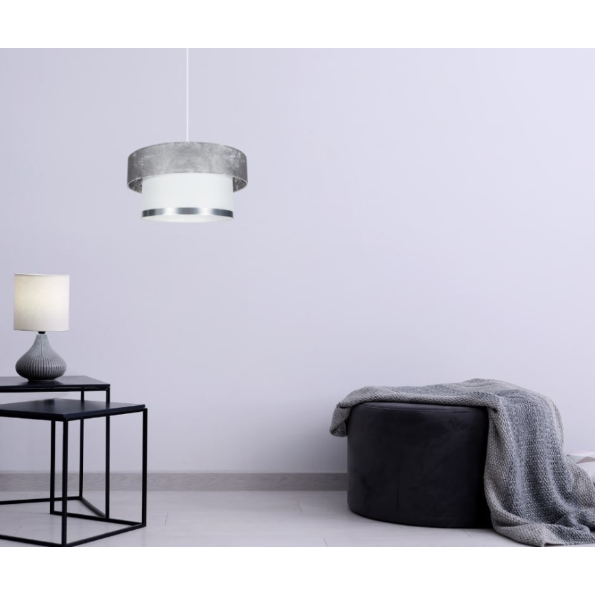 Пендел RESSA 1xE27/60W/230V сребрист