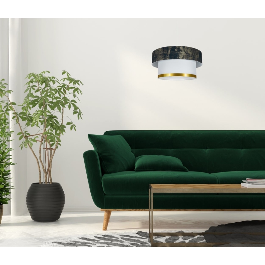 Пендел RESSA 1xE27/60W/230V зелен