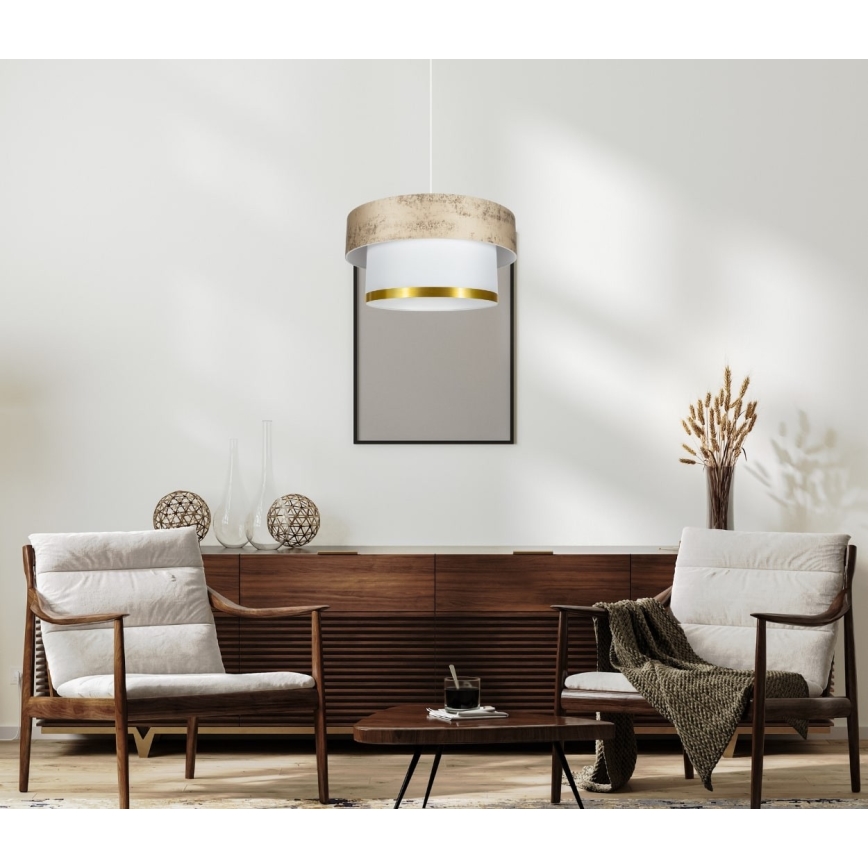 Пендел RESSA 1xE27/60W/230V златист