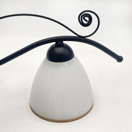 Пендел RETRO 2xE27/60W/230V матов черен