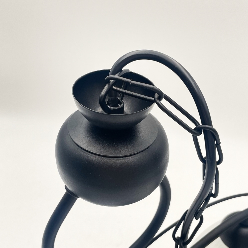 Пендел RETRO 2xE27/60W/230V матов черен