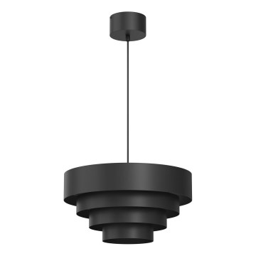 Пендел RINGS 1xE27/15W/230V черен