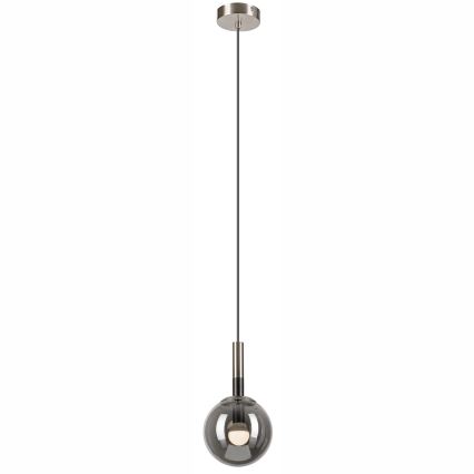 Пендел ROLLO 1xE14/5W/230V матов хром/опушен