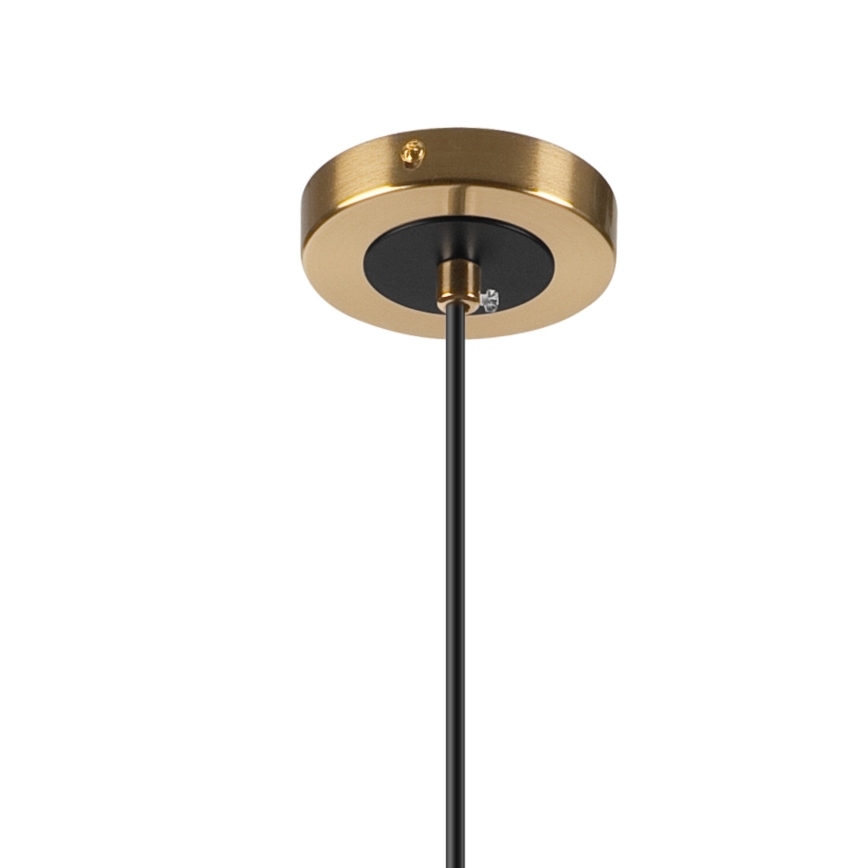 Пендел ROLLO 1xG9/5W/230V златист/опушен бежов