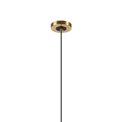 Пендел ROLLO 3xE14/5W/230V златист/опушен бежов