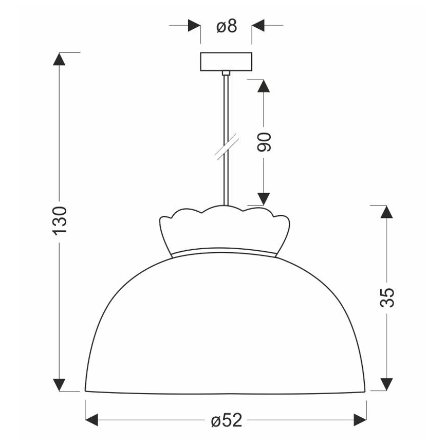 Пендел ROSSINI 1xE27/40W/230V