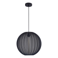 Пендел SENSAI 1xE27/20W/230V Ø 40 см черен
