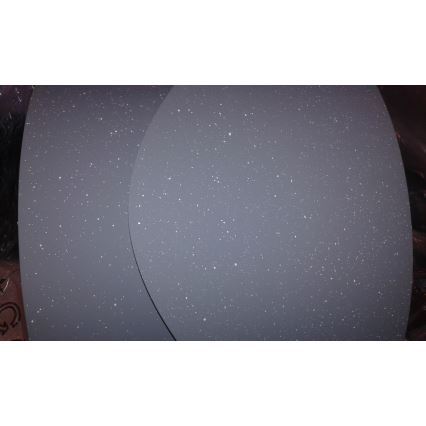 Пендел SFERA 1xE27/60W/230V Ø 35 см сив/златист