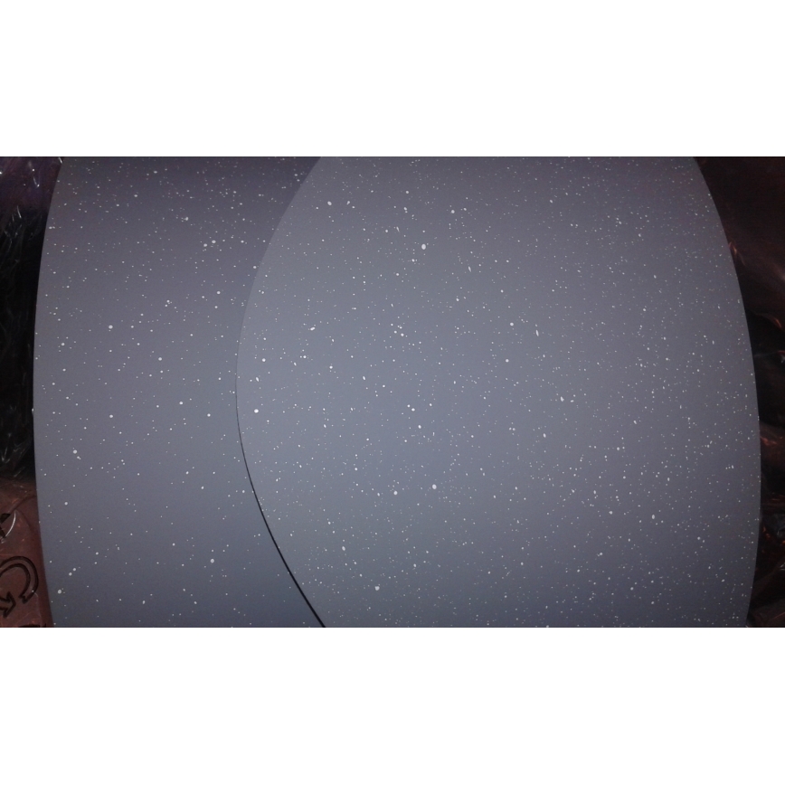 Пендел SFERA 1xE27/60W/230V Ø 35 см сив/златист