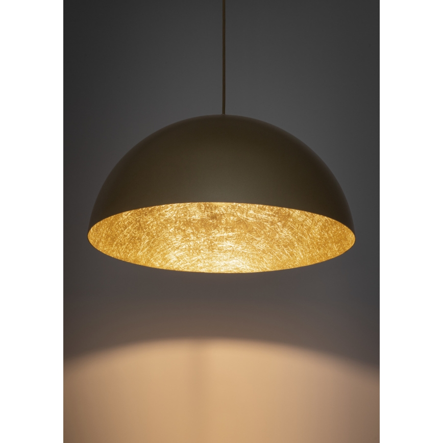 Пендел SFERA 1xE27/60W/230V Ø 35 см златист