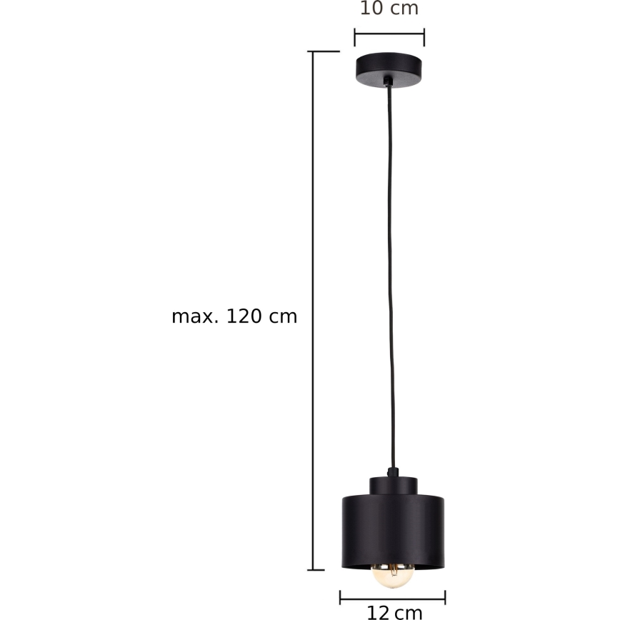 Пендел SIMPLY BLACK 1xE27/60W/230V