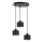 Пендел SIMPLY BLACK 3xE27/60W/230V Ø 32 см