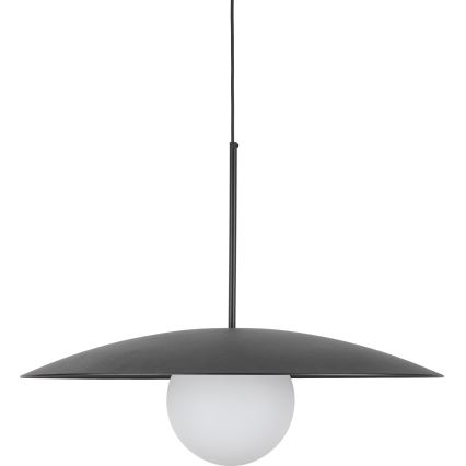 Пендел SLATE 1xE27/15W/230V Ø 65 см черен