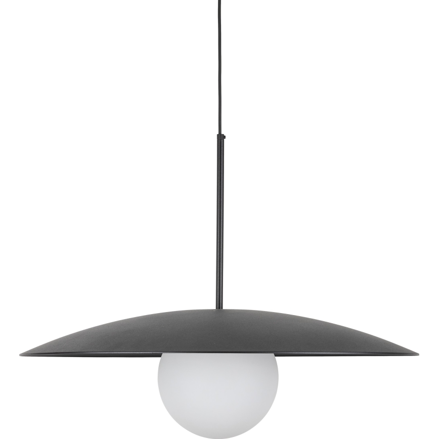 Пендел SLATE 1xE27/15W/230V Ø 65 см черен