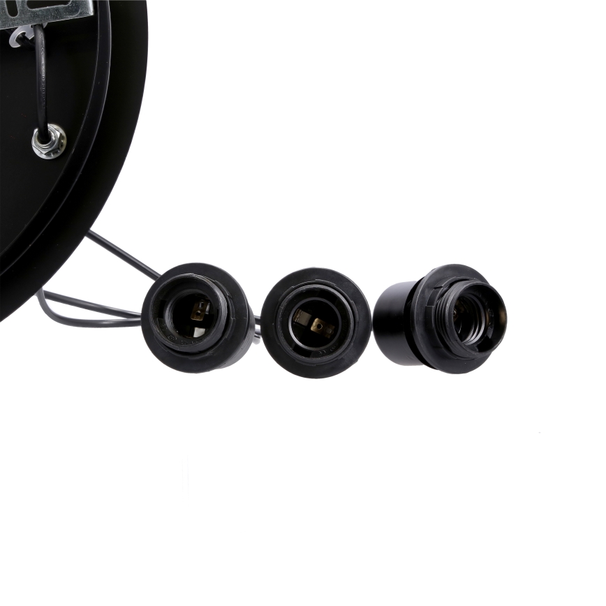 Пендел SPIEGA 3xE27/60W/230V златист/черен