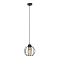 Пендел STARLIGHT 1xE27/15W/230V черен/златист