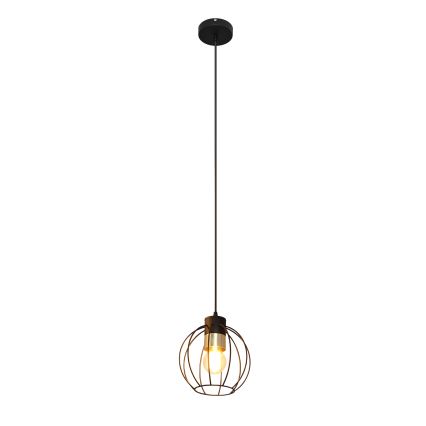 Пендел STARLIGHT 1xE27/15W/230V черен/златист
