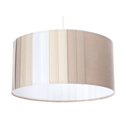 Пендел STRIPES на кабел 1xE27/60W/230V, Ø 40 см, бежов
