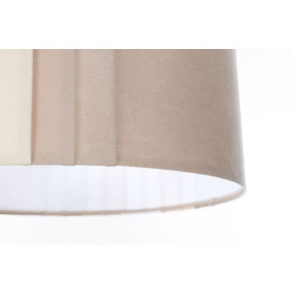 Пендел STRIPES на кабел 1xE27/60W/230V, Ø 40 см, бежов