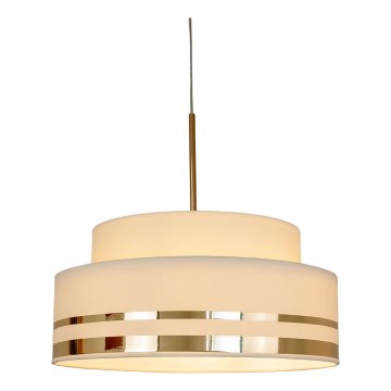 Пендел TAMI 1xE27/60W/230V бежов/златист