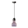 Пендел TERRAZZO 1xE27/60W/230V Ø 12 см червен
