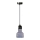 Пендел TERRAZZO 1xE27/60W/230V Ø 12 см сив