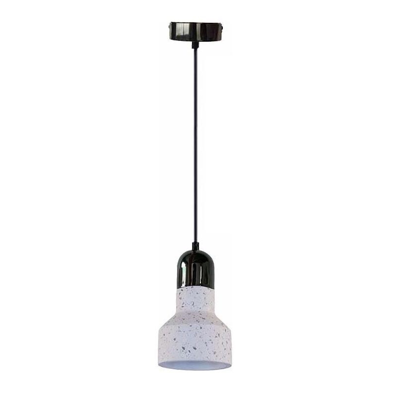 Пендел TERRAZZO 1xE27/60W/230V Ø 12 см кремав
