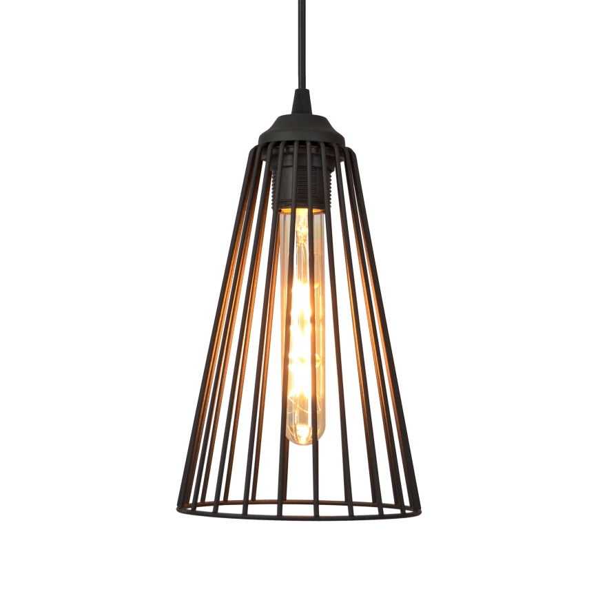 Пендел TORRI 3xE27/15W/230V черен