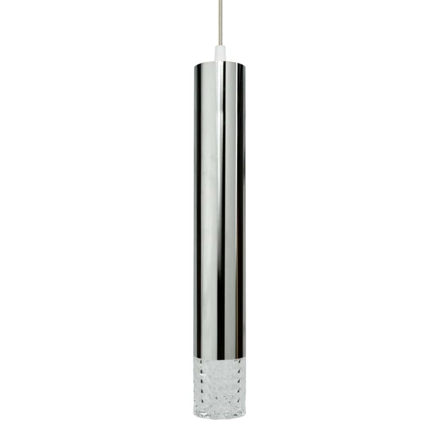 Пендел TUBI 1xGU10/8W/230V лъскав хром