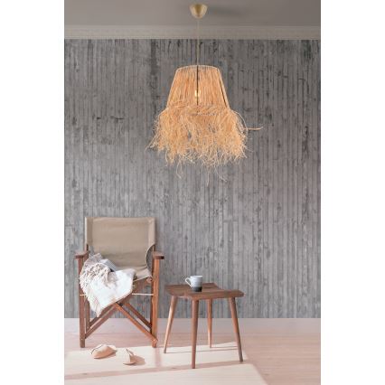 Пендел VALANCE 1xE27/40W/230V кафяв
