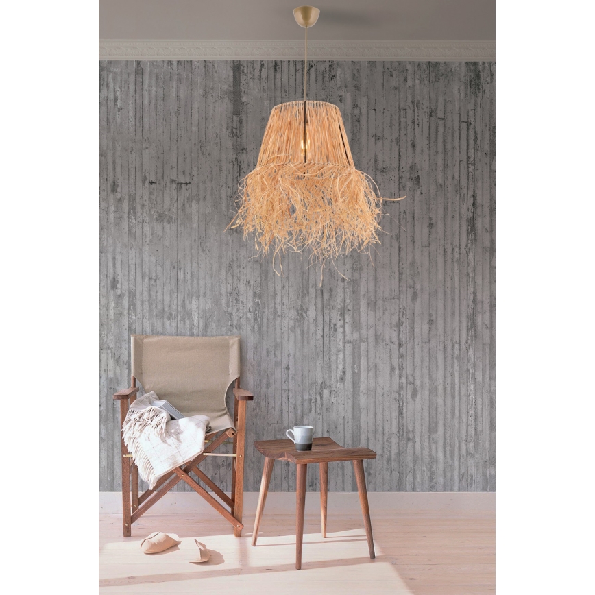 Пендел VALANCE 1xE27/40W/230V кафяв
