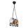 Пендел VELA 2xE14/40W/230V бук - FSC сертифицирано