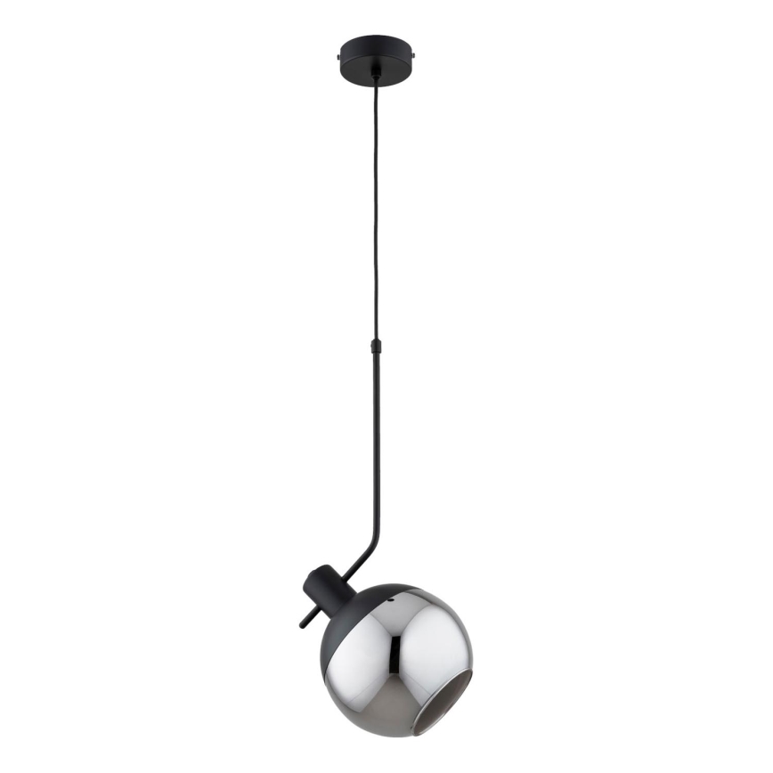 Пендел VELTO 1xE27/15W/230V черен/опушен