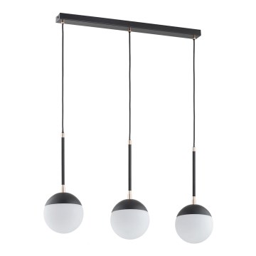 Пендел VOLDA 3xE14/40W/230V черен