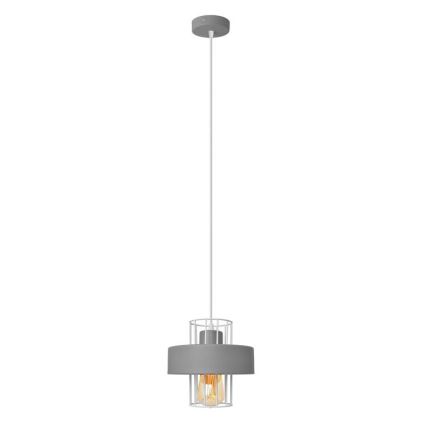 Пендел VOLTA 1xE27/15W/230V сив