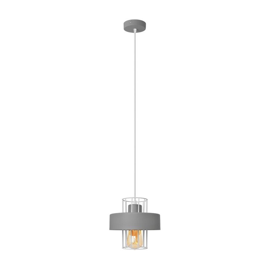 Пендел VOLTA 1xE27/15W/230V сив