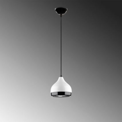 Пендел YILDO 1xE27/40W/230V бял/черен